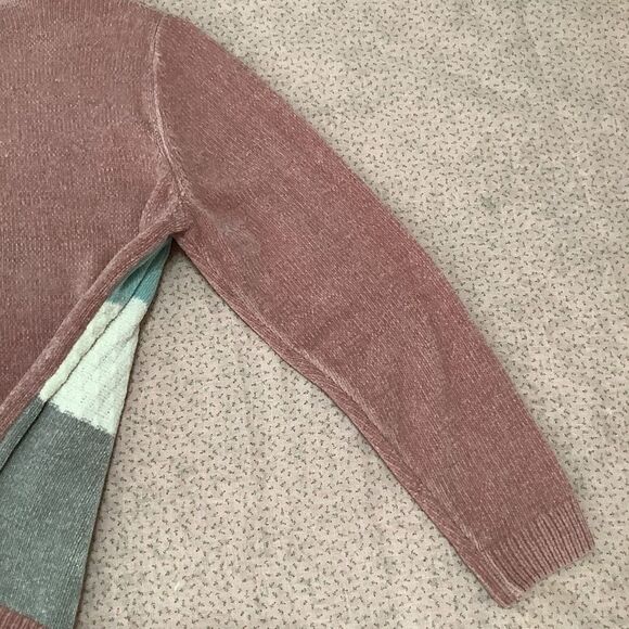 Alfred Dunner Color Block Multicolor Preppy Grannycore Grandma Sweater Medium - Picture 10 of 12